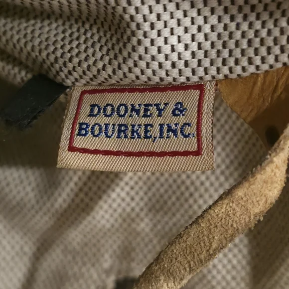 Dooney & Bourke Ostrich-Embossed Leather Hobo Bag,  butterscotch color. - Picture 15 of 16